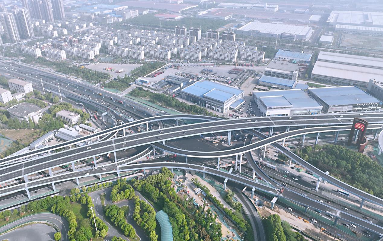 安徽路橋宿松路項(xiàng)目。安徽建工集團(tuán)供圖